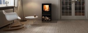 Q-TEE 85 Kaminofen Glas