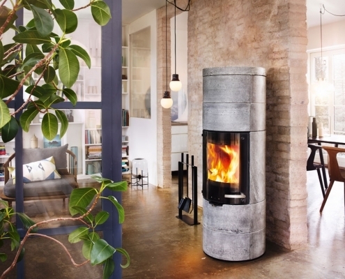 Kaminofen Milano Stein